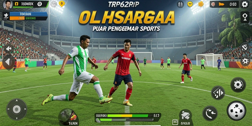 Tampilan gameplay yang seru dan penuh aksi dalam RP62RP.
