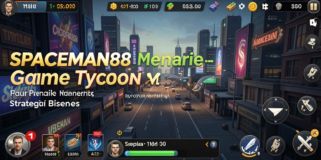Tampilan gameplay luar angkasa yang seru dan menantang di SPACEMAN88.